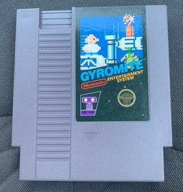 Gyromite 5 Screw Variant - Nintendo NES - Game Manual and Sleeve
