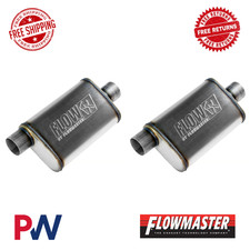 Flowmaster Flowfx 3 Offset In 3 Center Out Moderate Sound Muffler Pair 71229