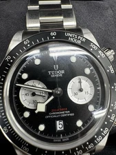 Tudor Black Bay Chronograph 41mm White Dial 79360N Box & Papers 2022