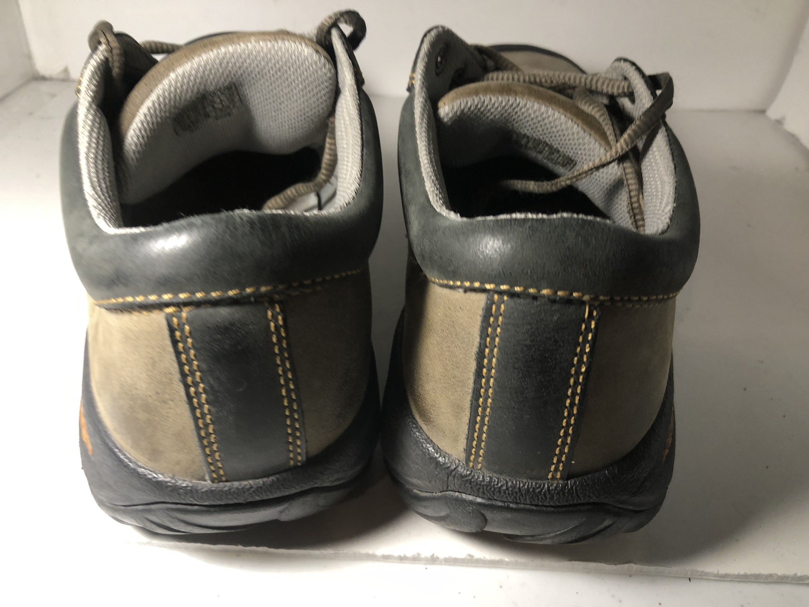 Scarpe da trekking Keen Austin in pelle marrone da uomo taglia 10