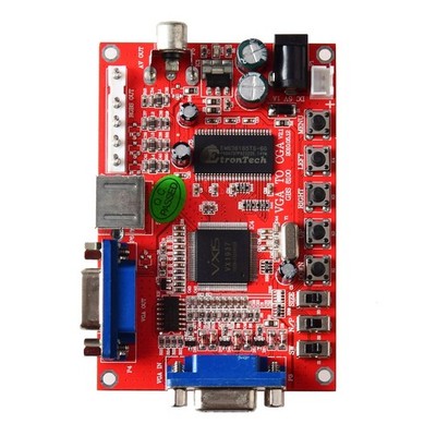 15K Output Arcade Cabinet CRT Monitor Converter VGA To CGA RGBS/CVBS/S-VIDEO c
