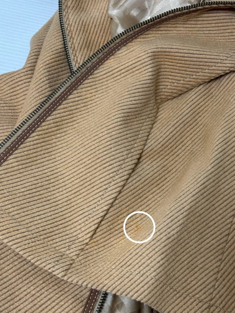 Burberry London Stand-up Collar Jacket Beige Cotton Nova Check Size 38 Women thumbnail 18