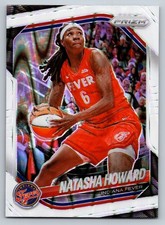 2025 Panini Prizm WNBA #54 Natasha Howard White Seismic Prizms