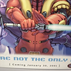 PHANTASY STAR ONLINE THICK STOCK LARGE POSTER LIMITED RUN GAMES SEGA DREAMCAST