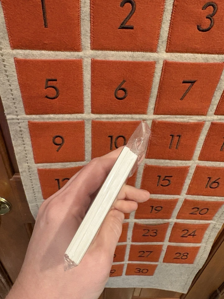 Calendario de cuenta regresiva de Adviento de Acción de Gracias Pottery Barn para niños Foto 3 de 3