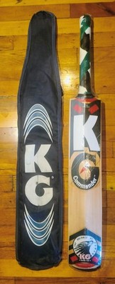 KG COMMANDER HARD TOE CRICKET BAT-BRAND NEW With Cover