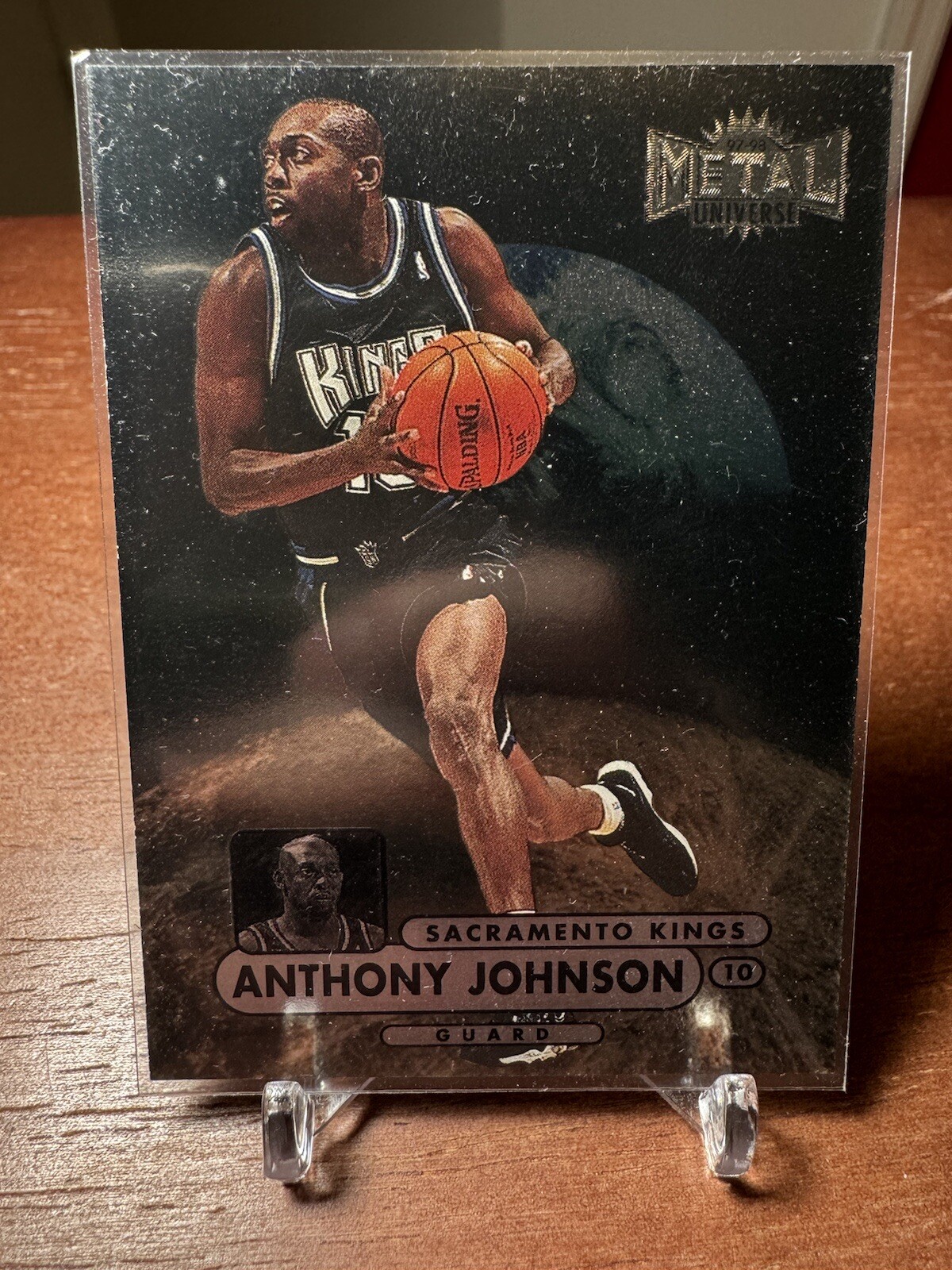ANTHONY JOHNSON 1997-98 Metal Universe Championship ROOKIE CARD #87 - KINGS
