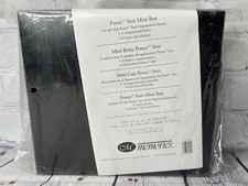 Creative Memories Mini Power Sort Box Black NEW Sealed