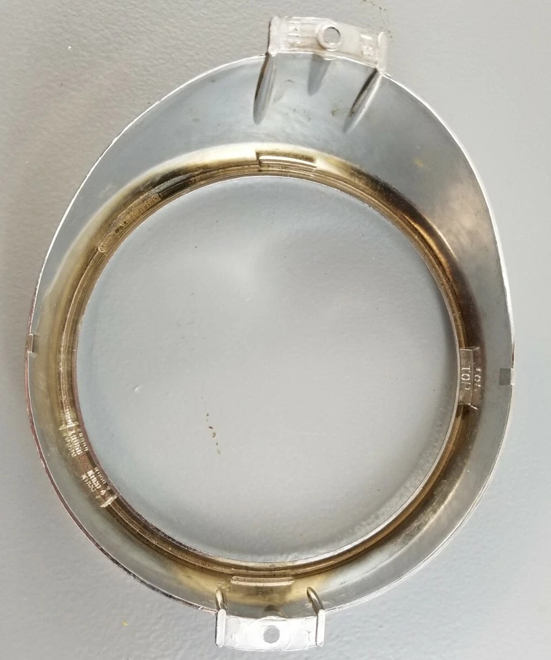 1961 OEM MERCURY MONTEREY METEOR FARO DERECHO PUERTA MOLDURA BISEL C1MF-13052-A Foto 3 de 4