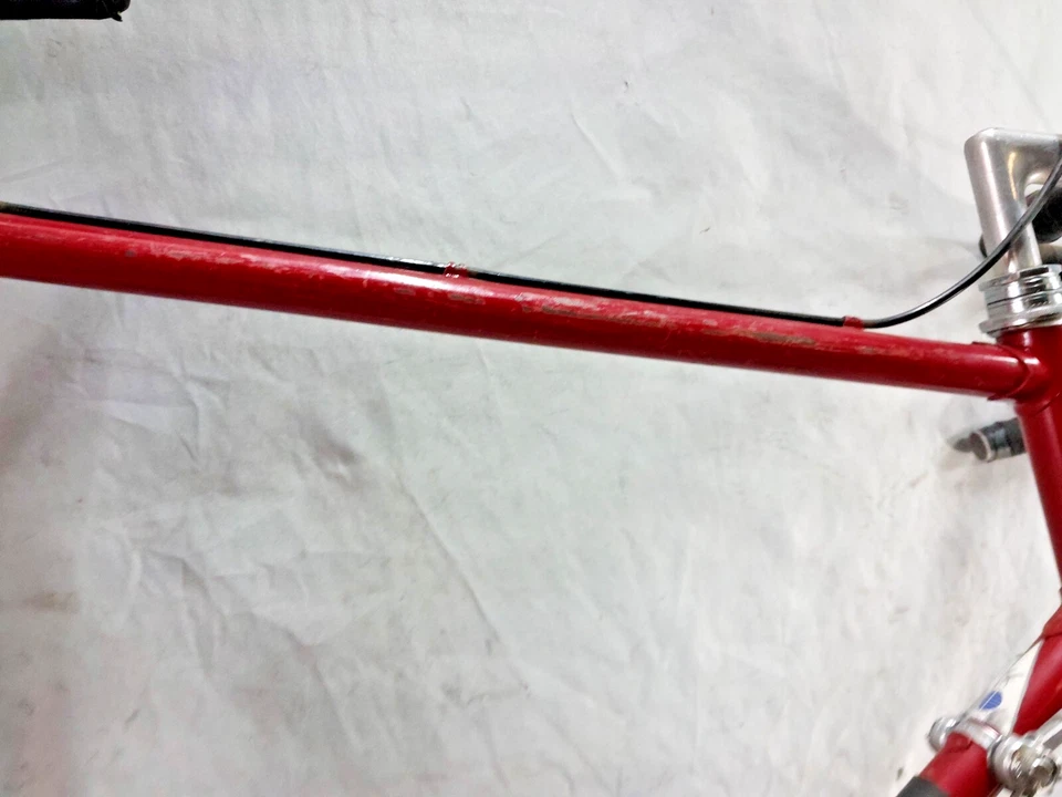 Juego de cuadro de bicicleta de carretera Zebrakenko Storm 1978 61 cm X-Large acero con orejetas XX Foto 4 de 4