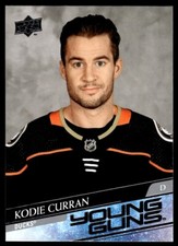 2020-21 Upper Deck Young Guns Kodie Curran Rookie Anaheim Ducks #708 R52