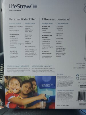 Lifestraw - Filtre à eau Flex Peak 1l - Traitement de l'eau