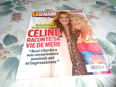LA SEMAINE. VOL.7 NO 7 CELINE DION   APRIL 2011 ROBERT PATTINSON