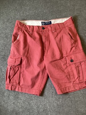 American Eagle Shorts Men s Size 32 Cargo Red