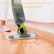 *NEW* Disposable Hard Floor Vacuum and Mop Pad Refills, 16 Count