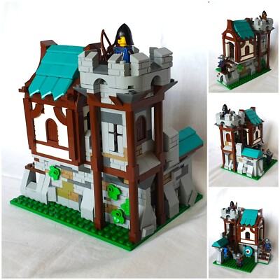 MOC aus LEGO -Teilen Archery Range Kingdom/Ritter Passt zu 10305 10332 BrM2309