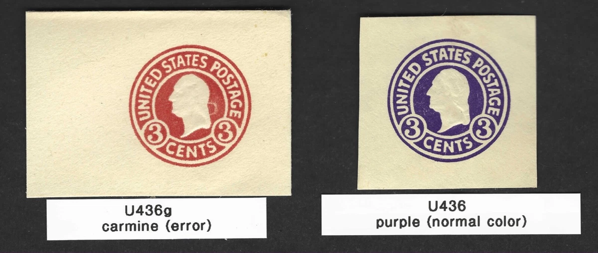 3 Cent Full Corner US Back of Book Postal Cards & Stationery for