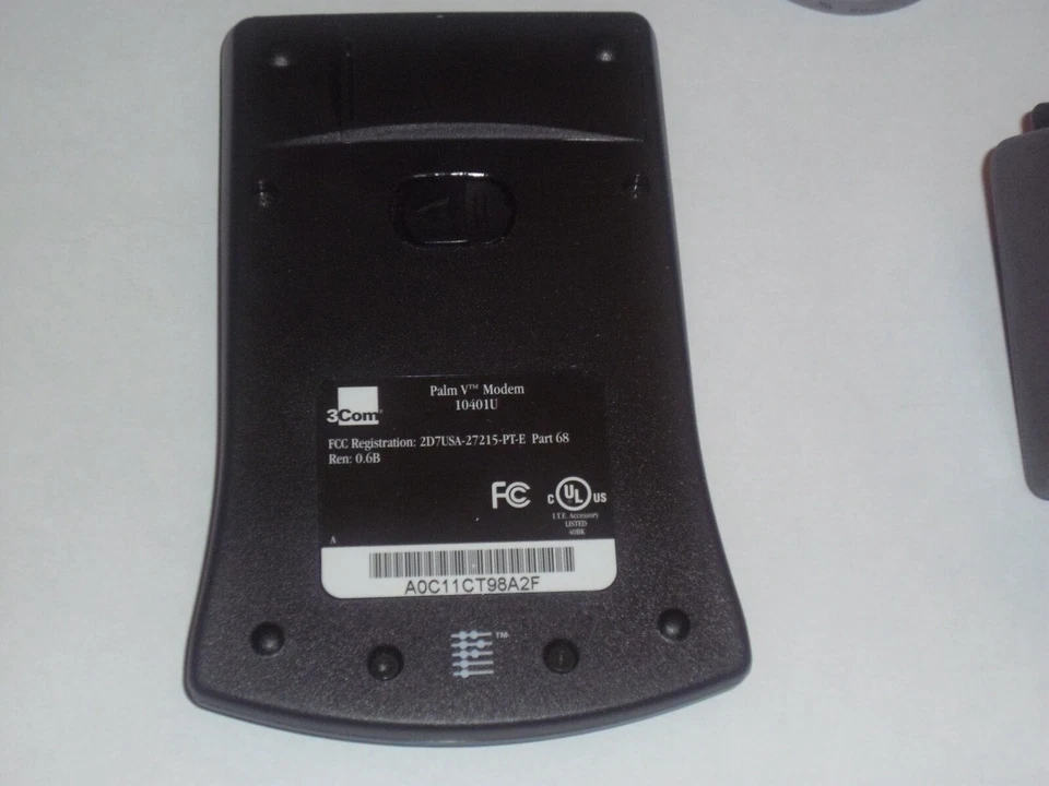 3Com Palm V Modem 1040IU with Power Supply - Image 3 of 4