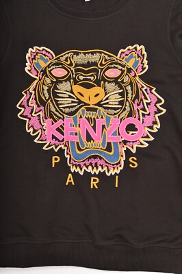 Kenzo Tiger Womens Sweatshirt F655SW0014XC Made in Portugal