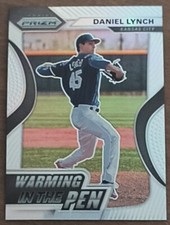 2020 Panini Prizm Warming in the Pen Insert Silver Prizm #15 Daniel Lynch RC