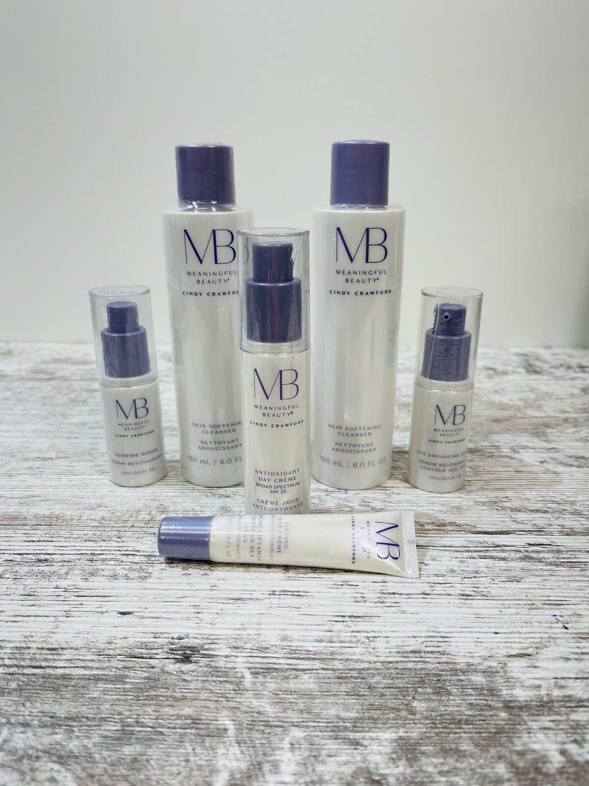 Cindy Crawford Meaningful Beauty Glow-Enhancing Serum & Day Lifting Cleanser