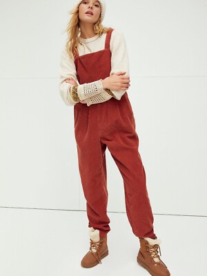 New Free People Josephine Cord Jumper Size Large MSRP: $128 
