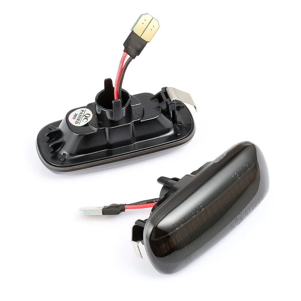 Dynamic Side Fender Marker LED Turn Signal Indicator Blinker Light For Audi A3 B - Image 4 of 4