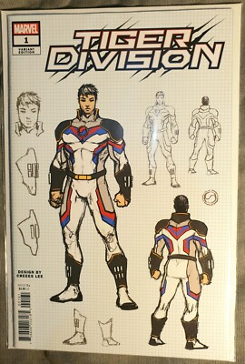 TIGER DIVISION #1G (1:10) CREES LEE VARIANT [NM] 2022 MARVEL COMIC 