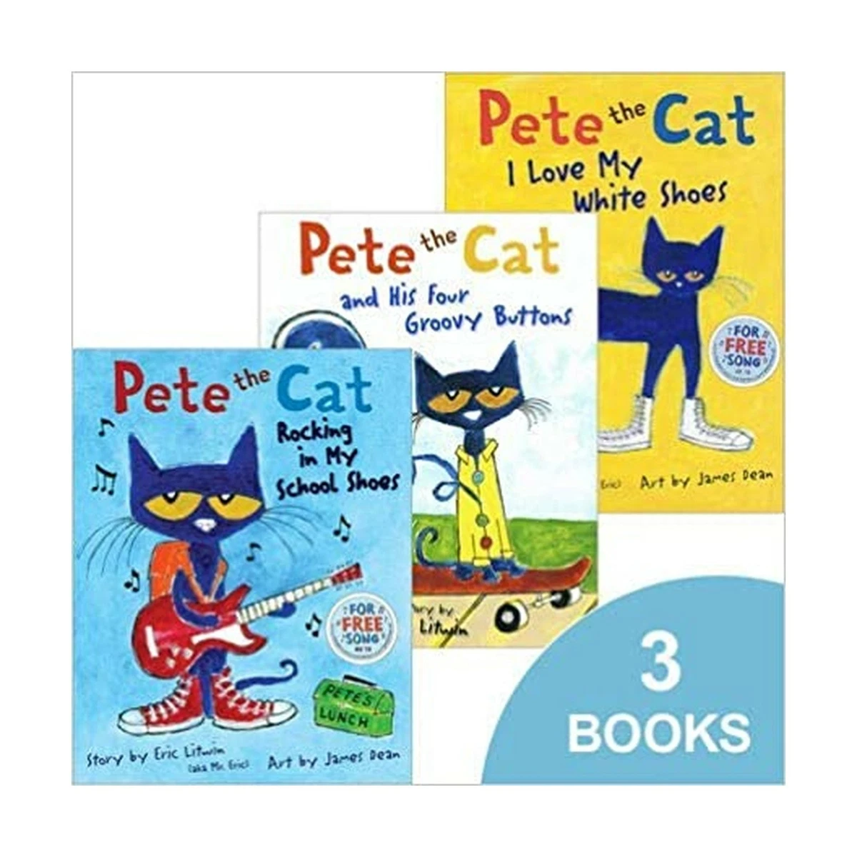 Pete The Cat I Love My White Shoes Book