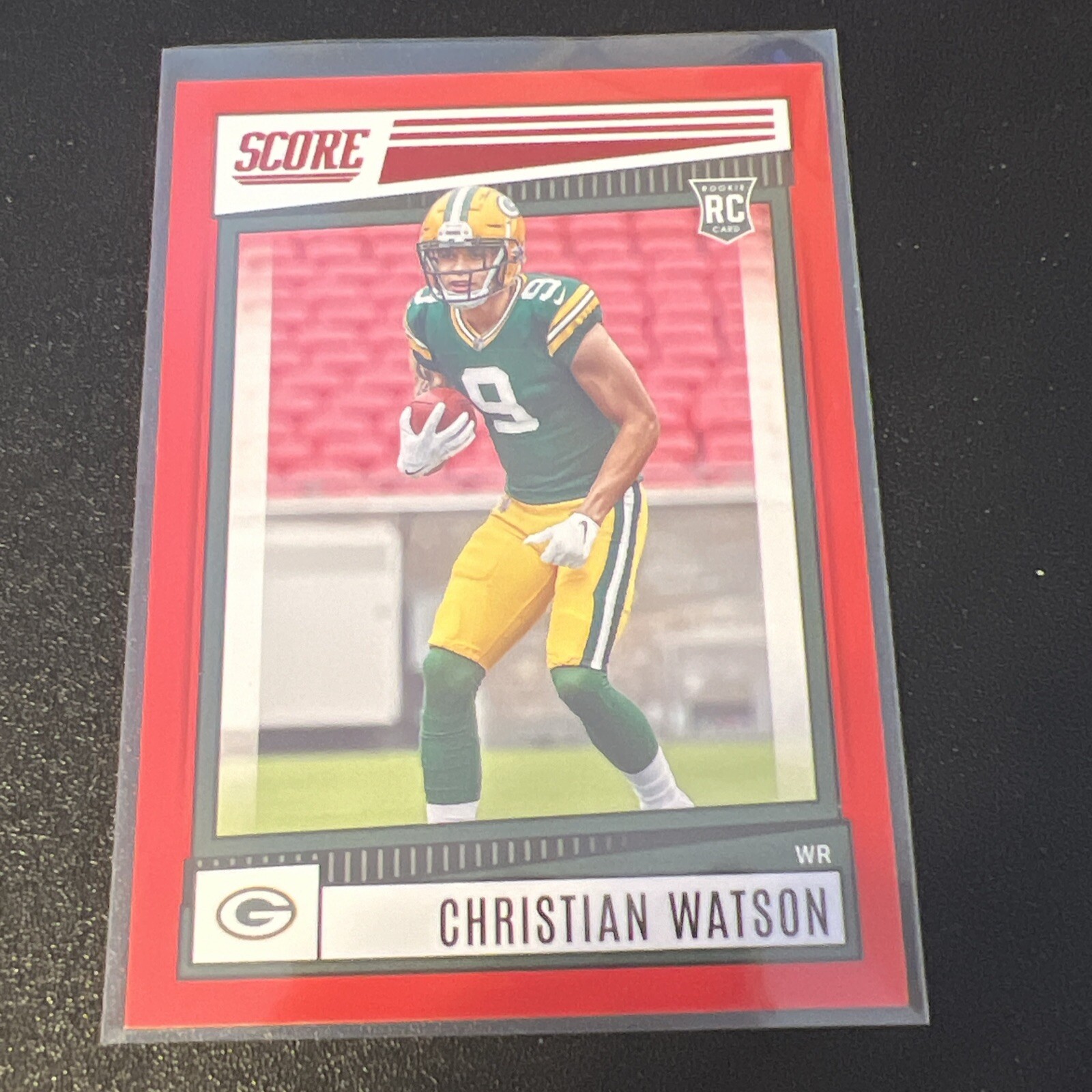 Christian Watson RC  2022 Panini Score # 367