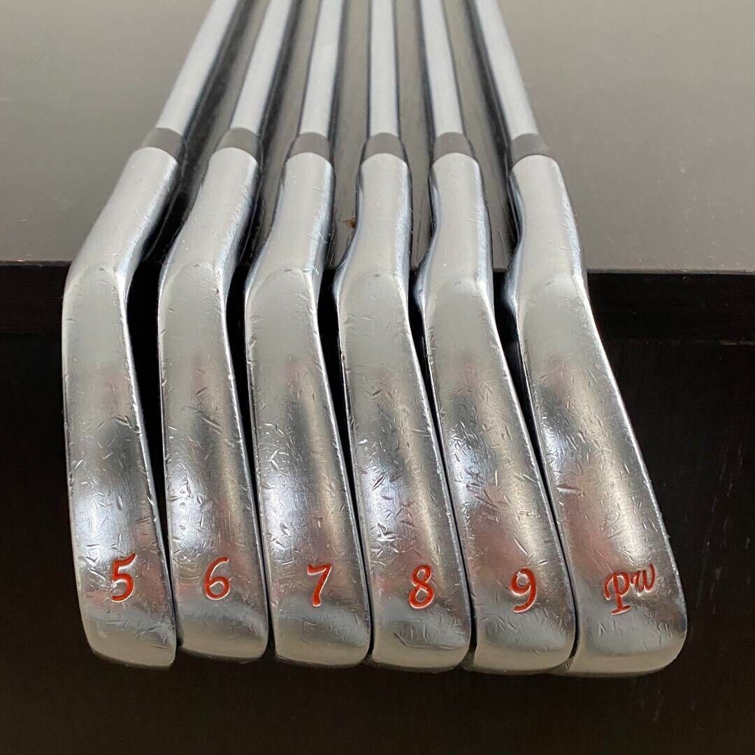 Lefty Miura Giken CB-8101 Iron Set 6pcs 5-Pw Flex S Stiff Lefty Miura Giken CB-8101 Iron Set 6pcs 5-Pw Flex S Stiff