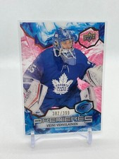 2021-22 Upper Deck Ice Ice Premieres Red /399 Veini Vehvilainen #166 Rookie RC