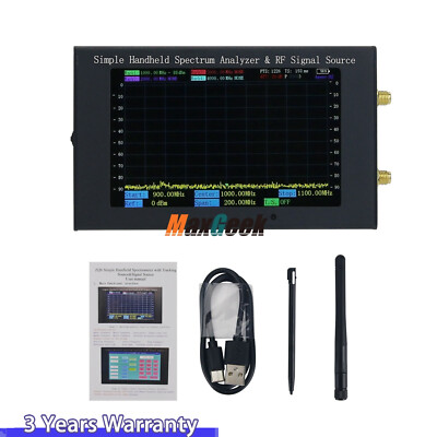 ZQ6 6G Simple Handheld Spectrum Analyzer &  Signal  Generator 4.3'' Touch Screen
