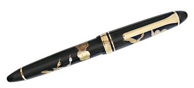 NEW Sailor 1911 Maki-e Fountain pen Crane Cumulus by AGJ