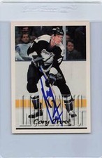 1995/96 Topps #44 Cory Cross Lightning Signed Auto *G6739