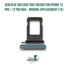 OEM Blue SIM Card Tray Holder for iPhone 12 Pro / 12 Pro Max – Original