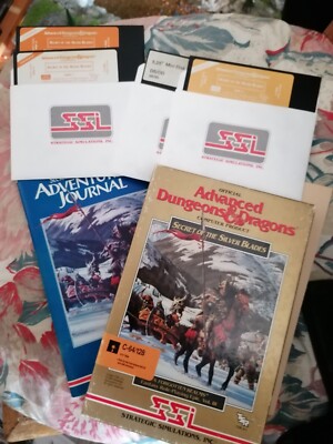 Secret Of the Silver Blades AD&D C64