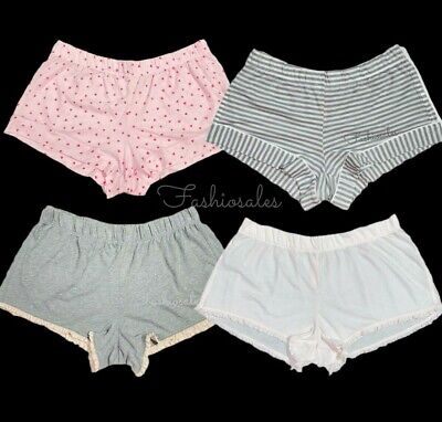 Victorias Secret Sleep Cotton Elastic Waistband Pajama Shorts | eBay