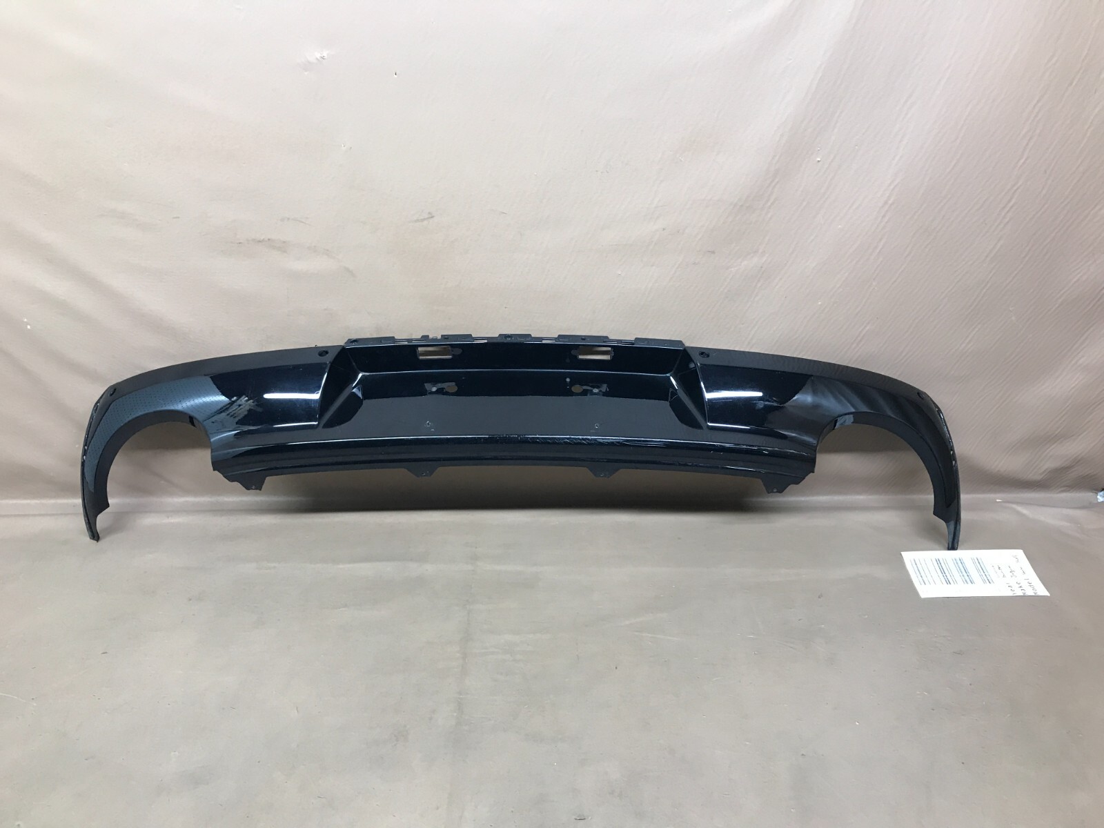 2016-2019 JAGUAR XJ X350 REAR BUMPER COVER LOWER VALANCE PANEL OEM FW93-17A89-AA
