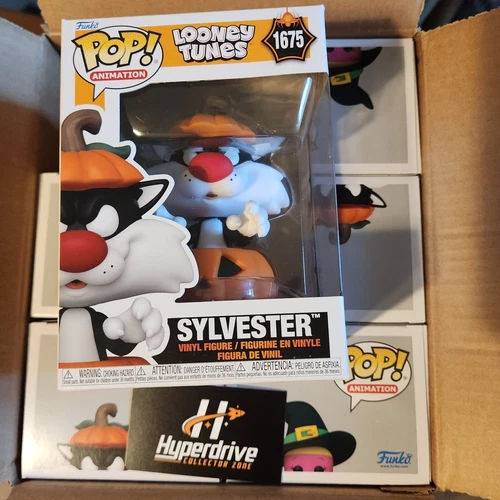 Looney Tunes Halloween Sylvester with Pumpkin Funko Pop! Vinyl Figure #1675