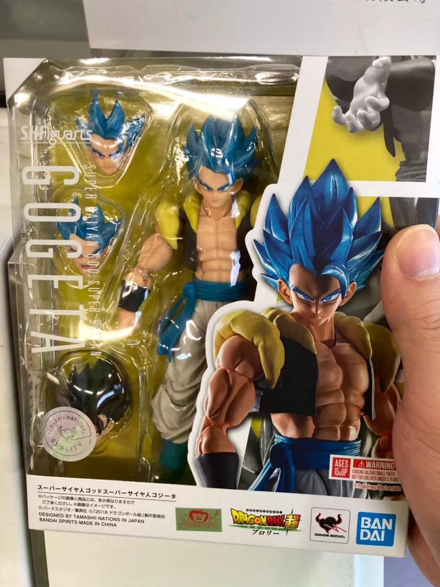 SH S.H. Figuarts Super Saiyan God Gogeta Dragon Ball Super BANDAI SPIRITS  USED~