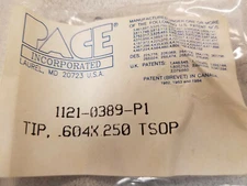 Pace 1121-0389-P1 - TSOP Removal tip - 15.2mm x 6.4mm (0.6" x 0.25") 