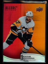 2021-22 Upper Deck Allure #R-38 Radim Zohorna Rainbow Red-Orange
