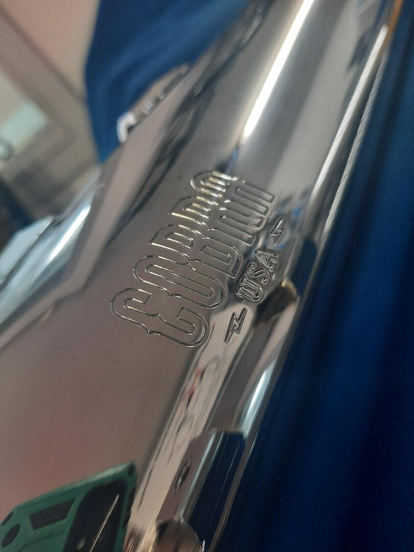 chrome cobra slip on mufflers harley davidson 19952016 touring electra