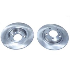 Maxgear 2x brake disc rear ø264 mm full for Opel Adam M13 1.0 Corsa E X15