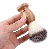 For Men Brush Beard Tool Pure Badger Hair Shaving Barber Wood Handle Soft Feel