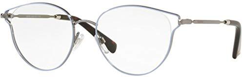 Authentic Valentino Eyeglasses VA 1009 - 3036 Azure/Gunmetal w/Demo 51mm "NEW" - Picture 1 of 5