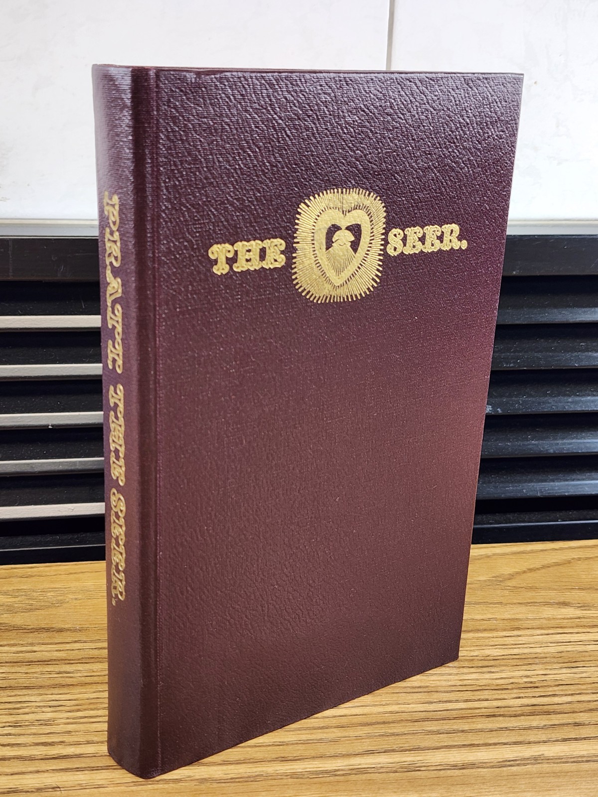 Orson Pratt The Seer Mormon LDS Reprint 1853 HC