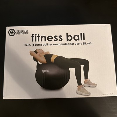 Series-8 Fitness Ball 65cm / 26 in Core Strengthening Balance Training No Pump