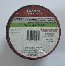 Lincoln SuperArc L-56 .035 MIG Wire 2 lb ER70S-6 AWS A5.18 NEW